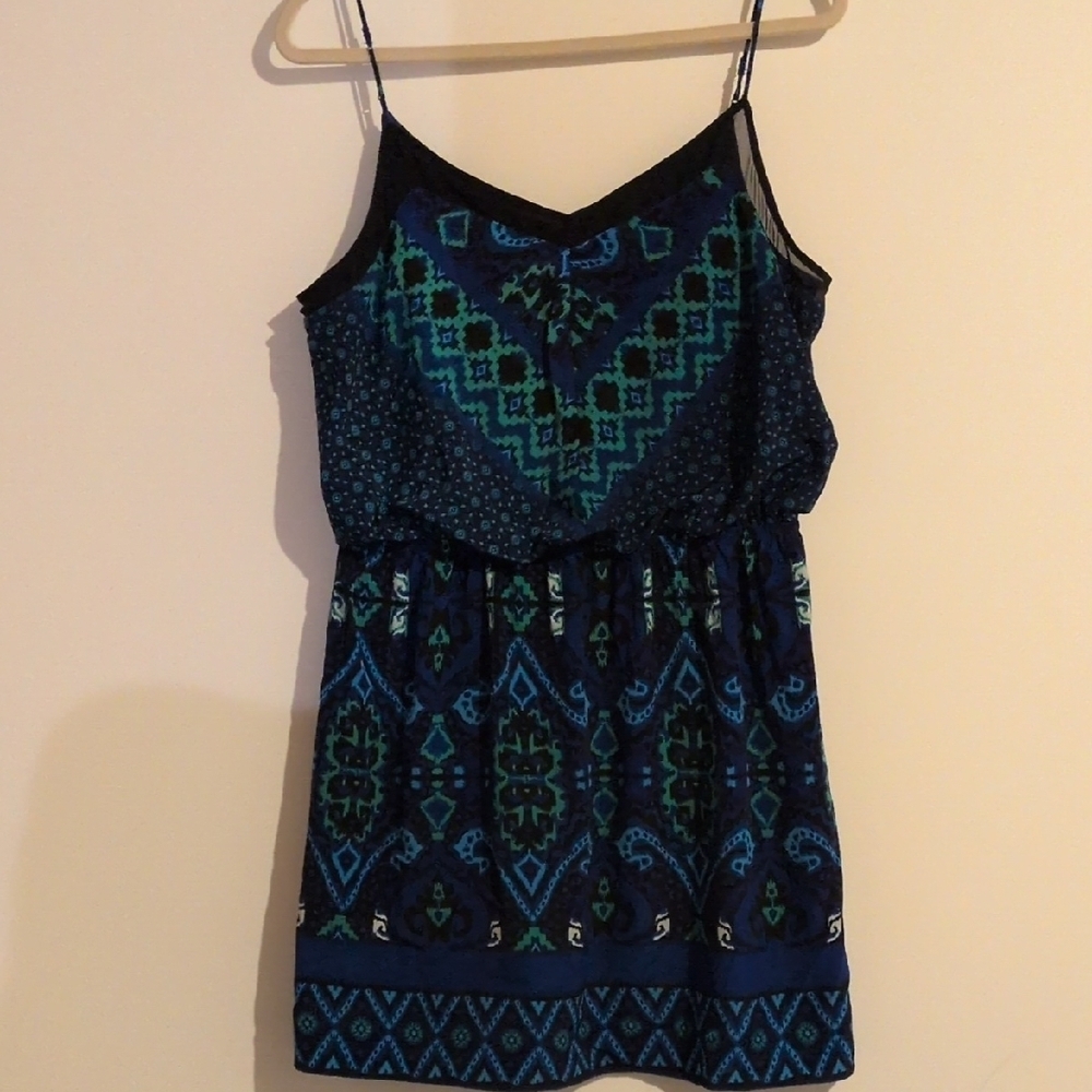 Express Teal Dress